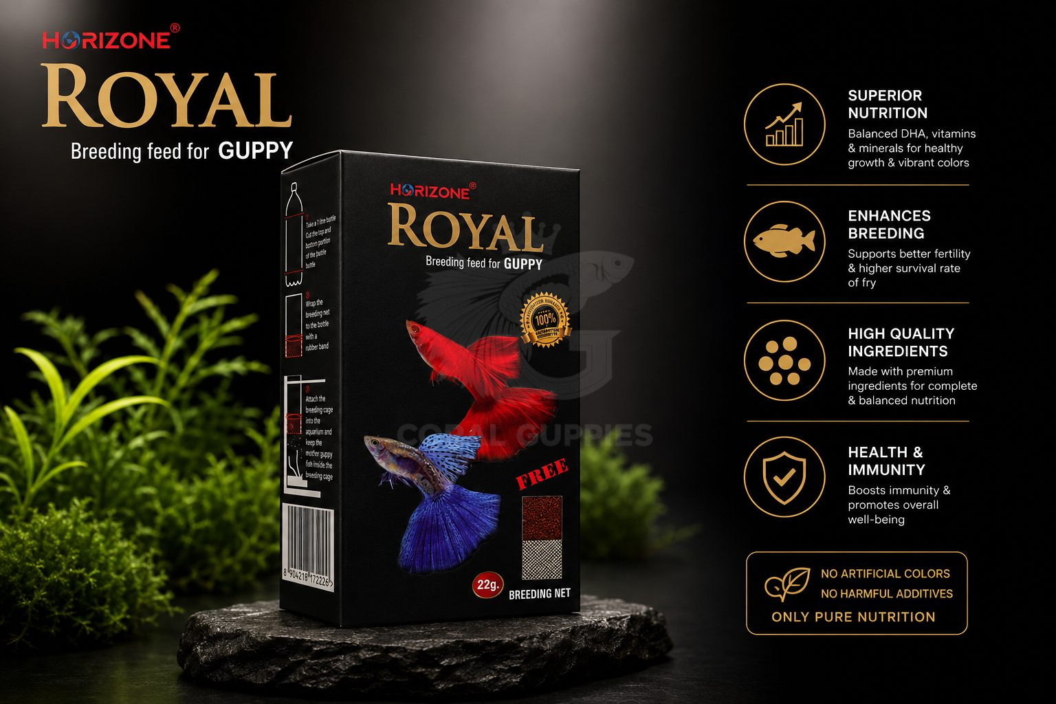 Royal Breeding feed for GUPPY